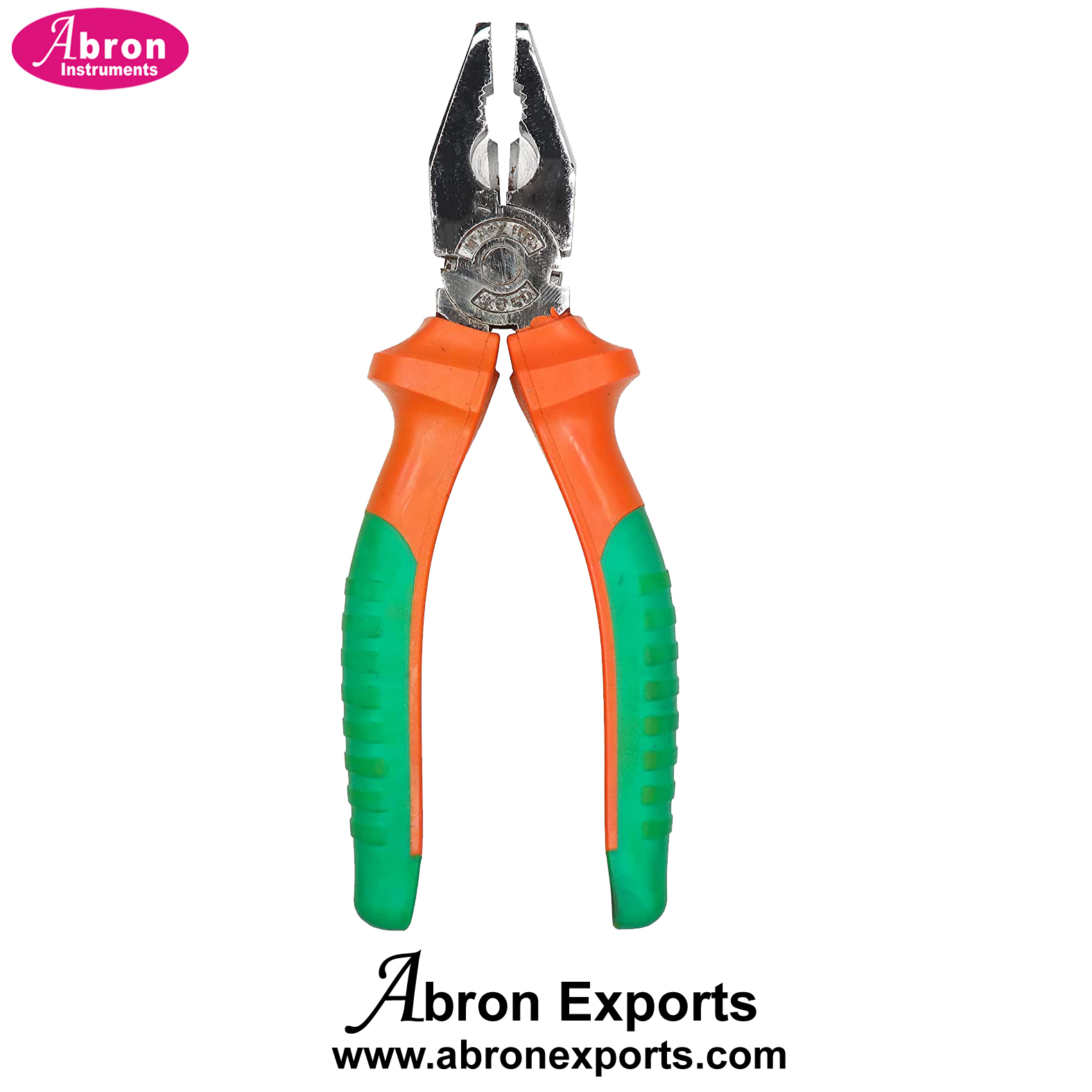 plier universal 200mm Nickel Plated With Hard Plastic Insulated Handles for Cutting,Holding abron AT-09PU